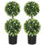 70 cm H Faux Plant in Cement Freestanding  Planter-1498153791
