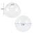 20oz Clear PET Plastic Cups with Dome Lid & Straw: 100 Sets-1263172419