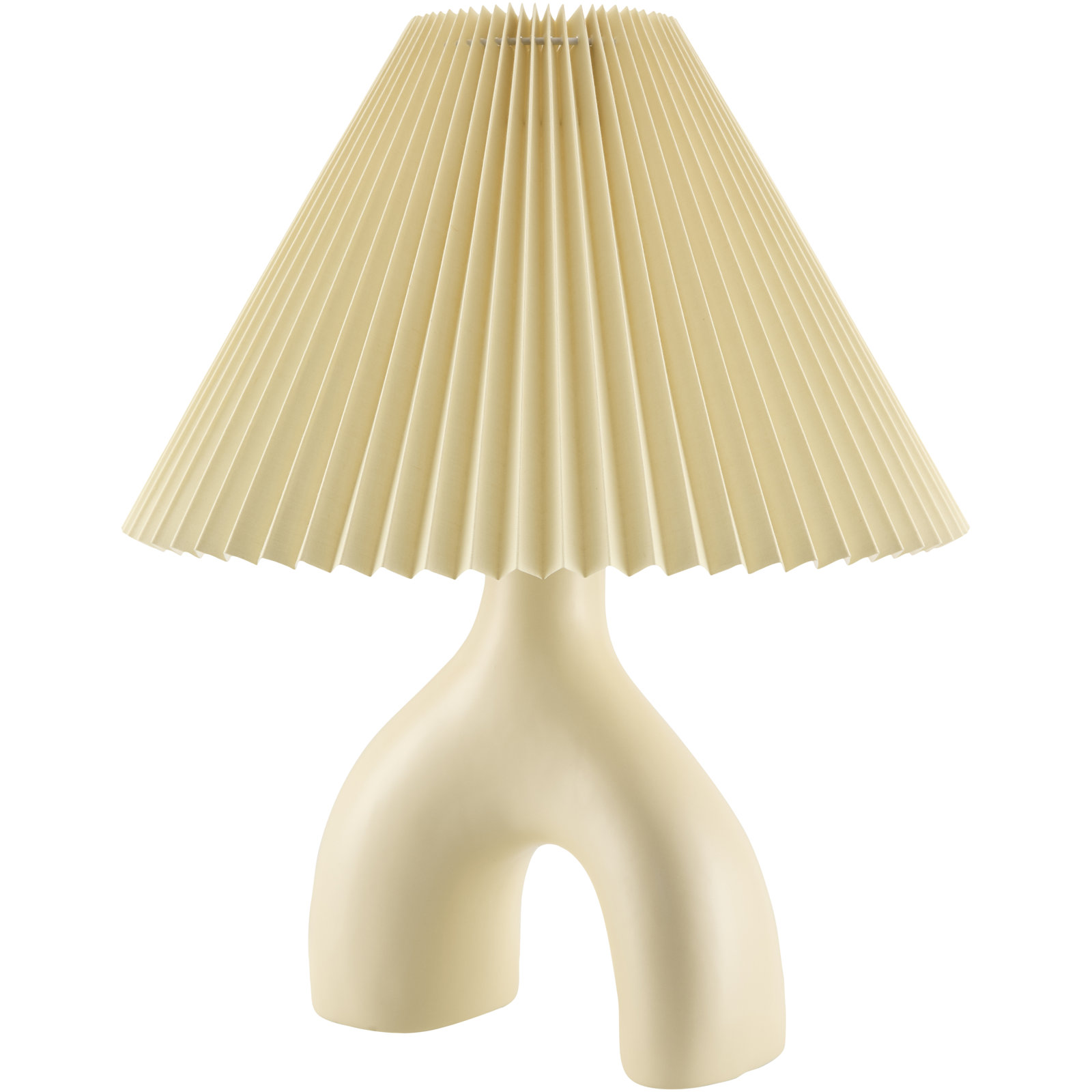 Celes Table Lamp, Cream, Cream