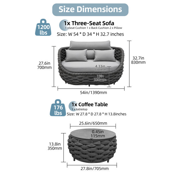 Dimensions du produit