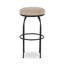 Larisa Upholstered Stool with Metal Frame-497663714