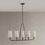 Lustre linéaire à 5 lumières Taurus