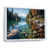White Floater Framed