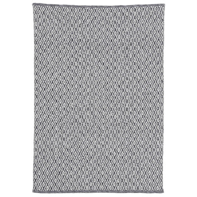 Rechteckig Geometric Hand Woven Area Rug