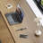 Light-walnut L-Shaped Solid Wood desk-109542603-109542607