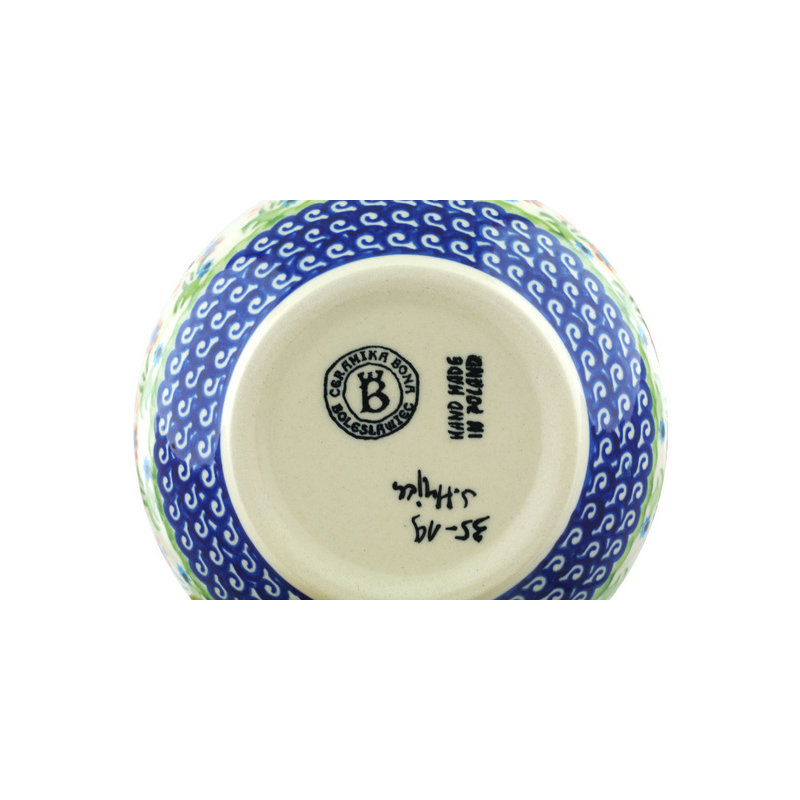 Spring Flowers Stoneware Rice Bowl