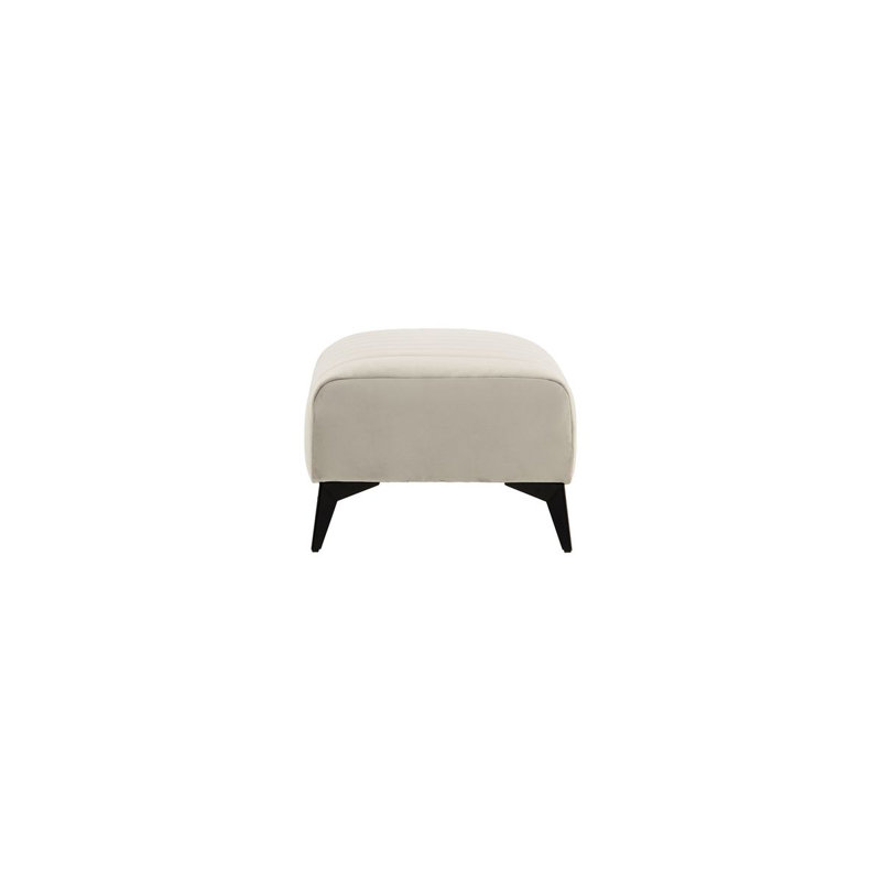 Spreckels 15cm Wide No Pattern Footstool Ottoman, Beige