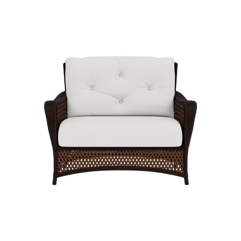 Grand Traverse Outdoor Lounge Chair, Caramel, Canvas Natural Sunbrella® Canvas