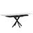 Extendable Dining Table Black With Grey Desktop-370463819