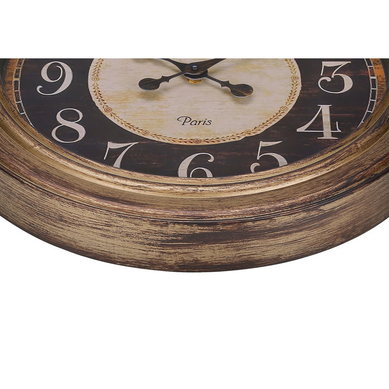 Horloge ronde, horloge murale, traditionnelle