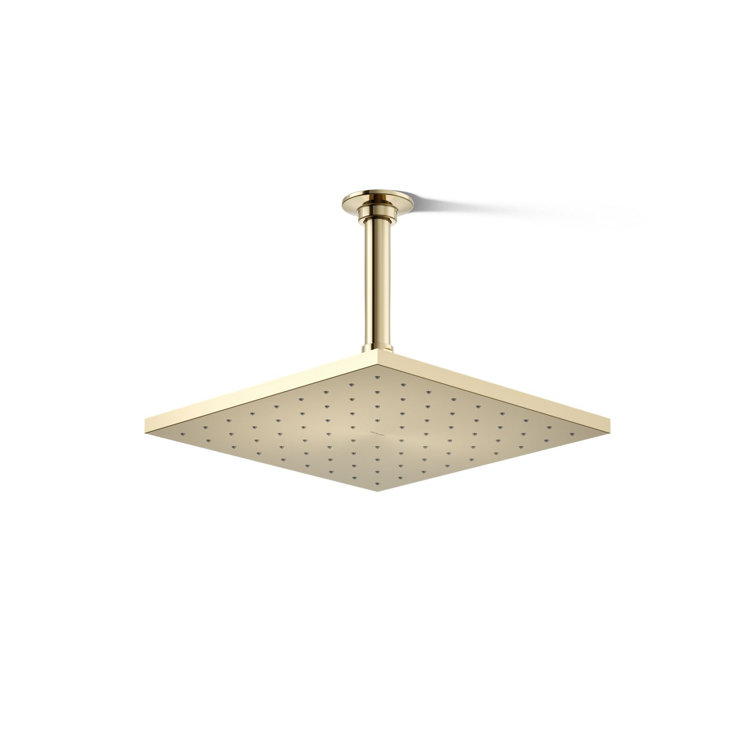 Contemporary Square 10 In. Single-Function Rainhead 2.5 Gpm