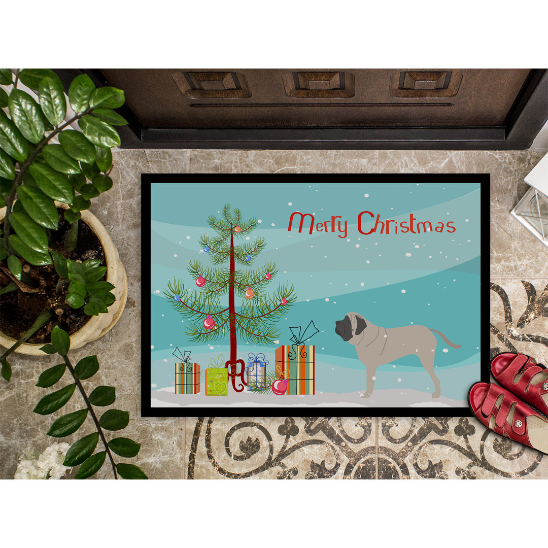 English Mastiff Non-Slip Indoor Door Mat The Holiday Aisle® Mat