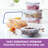 Easy Essentials™ Food Storage - Set of 5 Containers and 5 Lids