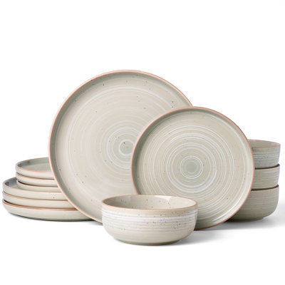 Service de table 12 pièces Latitude Run®, vert matcha