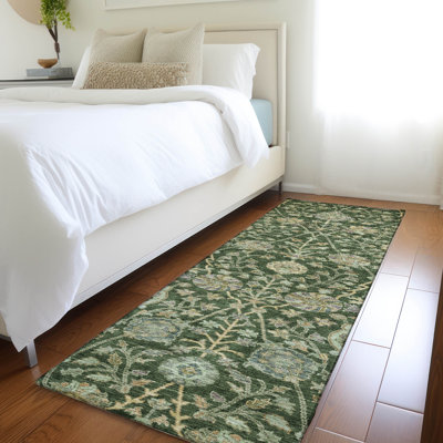 Tapis intérieur / extérieur vert Echo 