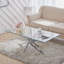 120Cm Wide Clear Glass Top Coffee Table
