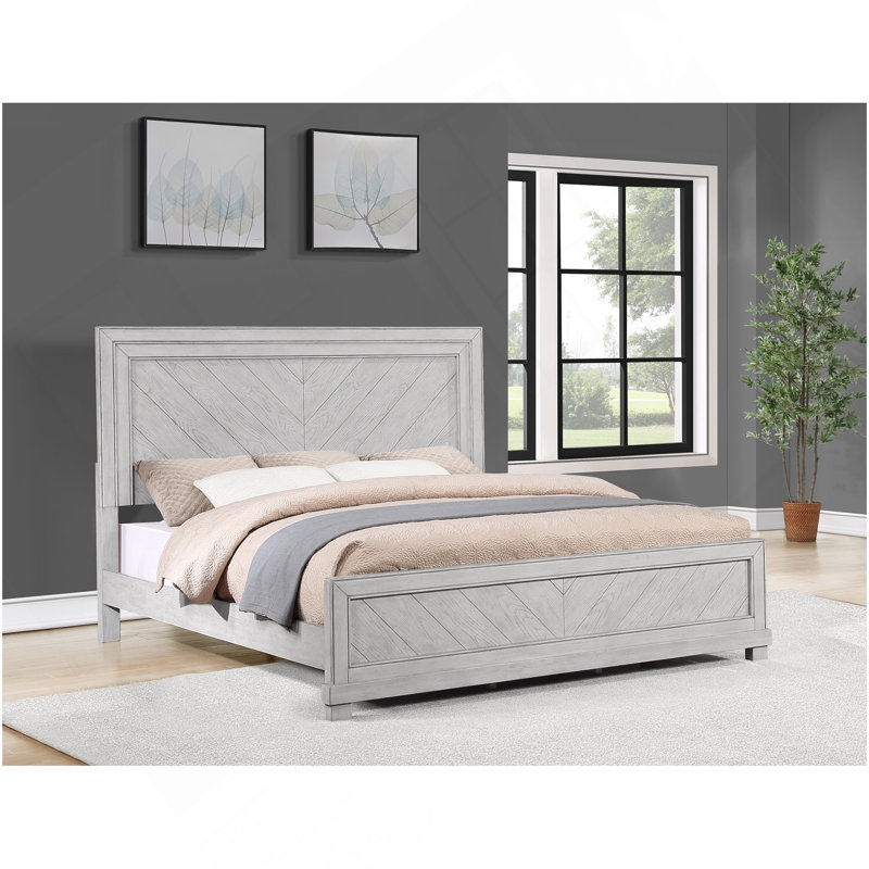 King Bed - Gray, King 