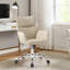 Chaise de travail pivotante en similicuir Caylin-1664664498