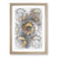 A Wall Of Yellow Sunflowers - Single Picture Frame Painting on MDF-56868272-56868274