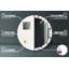 Huldar Glass Flat Wall Mirror