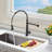 Topcraft Single-Handle Single-Hole Kitchen Faucet with Sensor-94118622