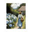 «Blue Hydrangea Floral Canvas», art mural non encadré, L 36 po x l 24 po