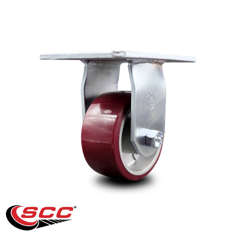 Poly on Aluminum Caster