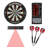 Viper Razorback Sisal/Bristle Dartboard with 22 Gram Steel Tip Darts, Laser Dart Throwline & Pro Score Digital Scoreboard