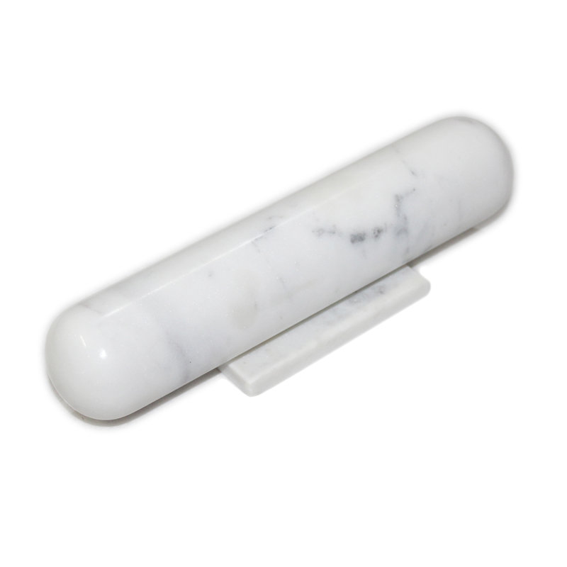 Wade Logan Marble Rolling Pin with Stand