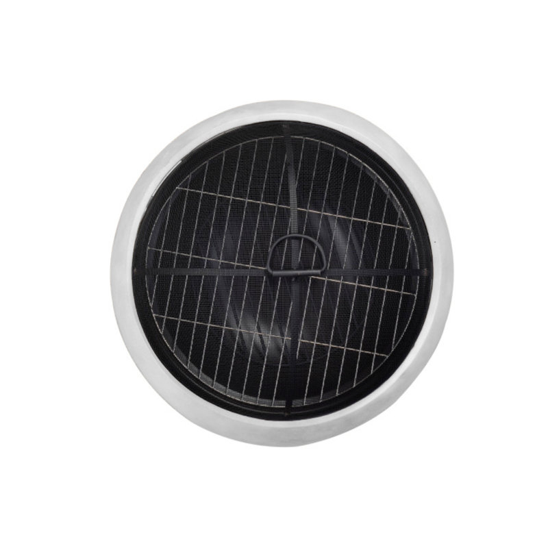 Round Concrete Wood Burning Smokeless