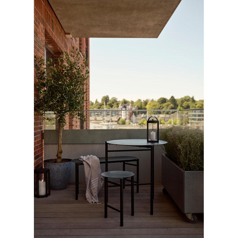 DISC Outdoor Table, Black