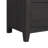Gaelle 6-Drawer Dresser in Black
