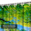 Rideau de douche Green Tree Sky Forest-1393689846