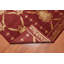 Tapis de zone noué la doré/rouille 6 pi x 9 pi one-of-kind main Aliz
