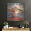 Art mural en métal luxueux «Redfish» par Jim Baldwin, 24 po x 24 po-117052474