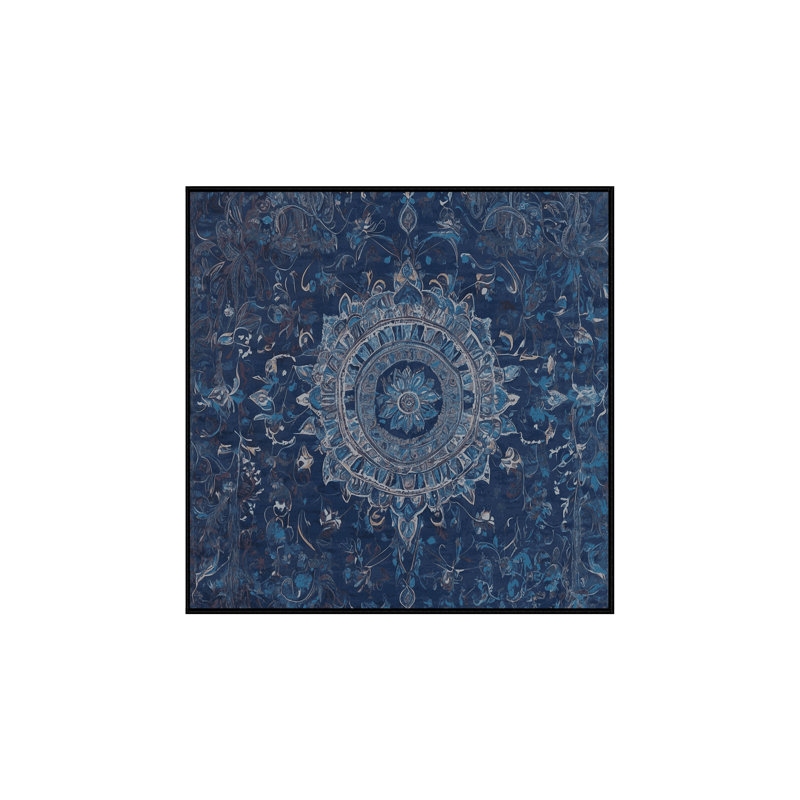 Machine Washable Gray Area Rug, Square 5'