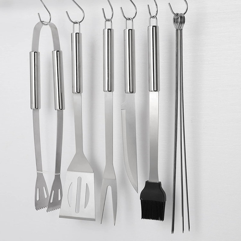 Stainless Steel Dishwasher Safe Grilling Tool Set