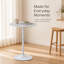 Table de bar ronde blanche