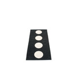 Rug VERA Black 2.25 x 5 ft