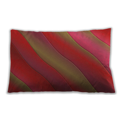 Coussin lombaire rayé