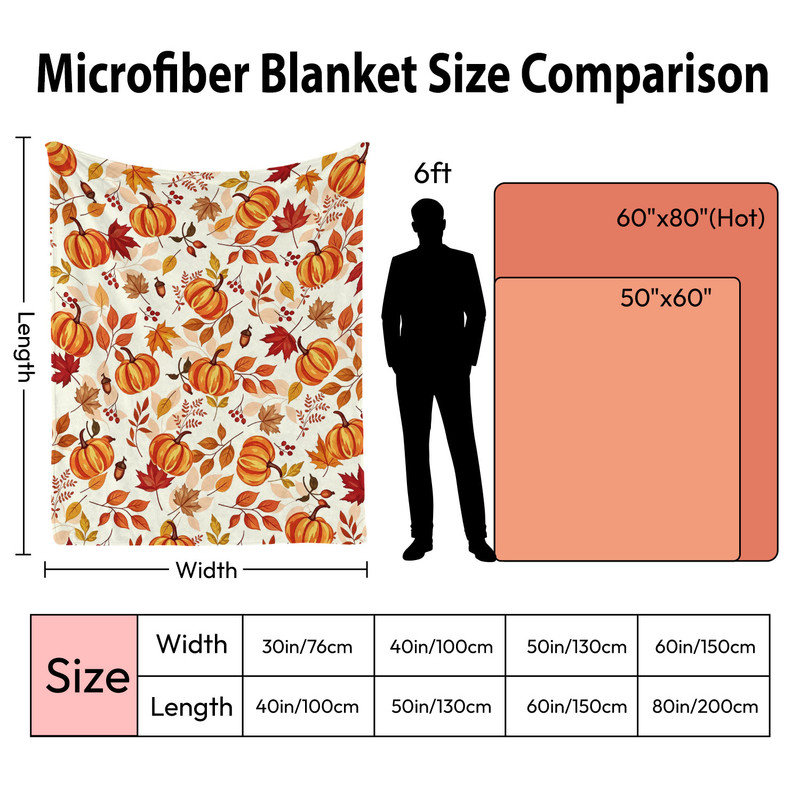 Throw Blanket, Glands d'automne avec baies
