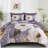 7-Piece Floral Comforter Set - Soft Microfiber Bedding Set for All Seasons-122522736-122522744