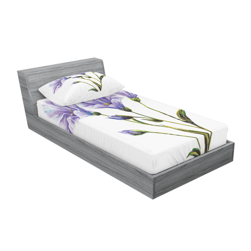 Microfiber Sheet Set, Twin Sheet Set + Fitted Sheet + 1 Pillowcase