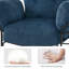 Fauteuil d'appoint avec repose-pieds Bunya-1118181553