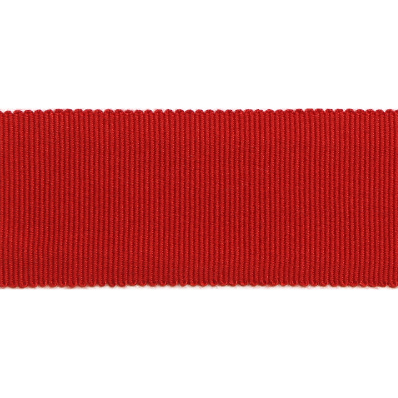 Tissu ruban gros-grain, Rouge