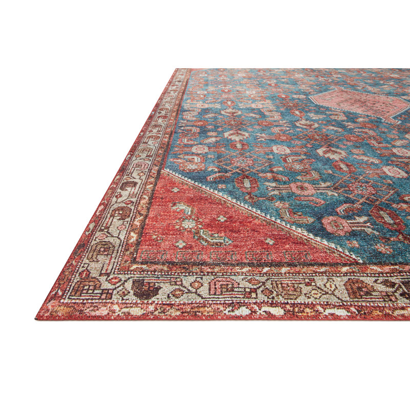 Sim Oriental Indoor Rug, Rectangle 7'6" x 9'6"