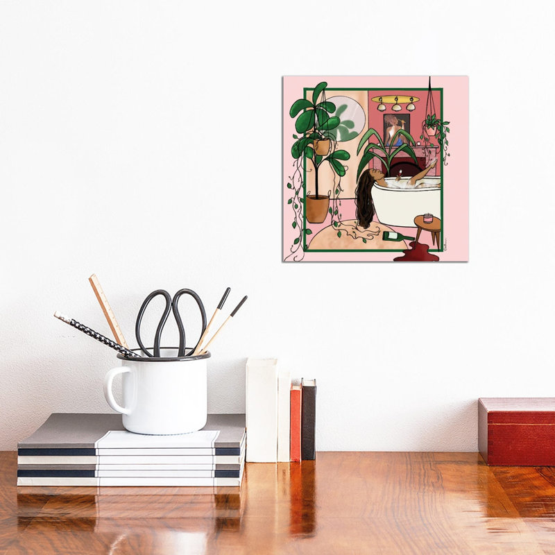 «Alone Time» par DeeLashee Artistry - impression sur toile tendue, H 12 po x l 12 po x P 0,75 po