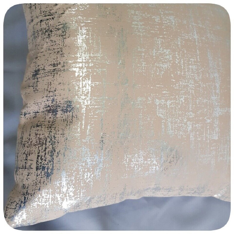 Gilmartin Square Throw Pillow Cover, Beige