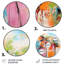 Christoph - art floral rond en métal-109711626