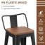 Tabouret d'extérieur en métal Kiamani -42830224